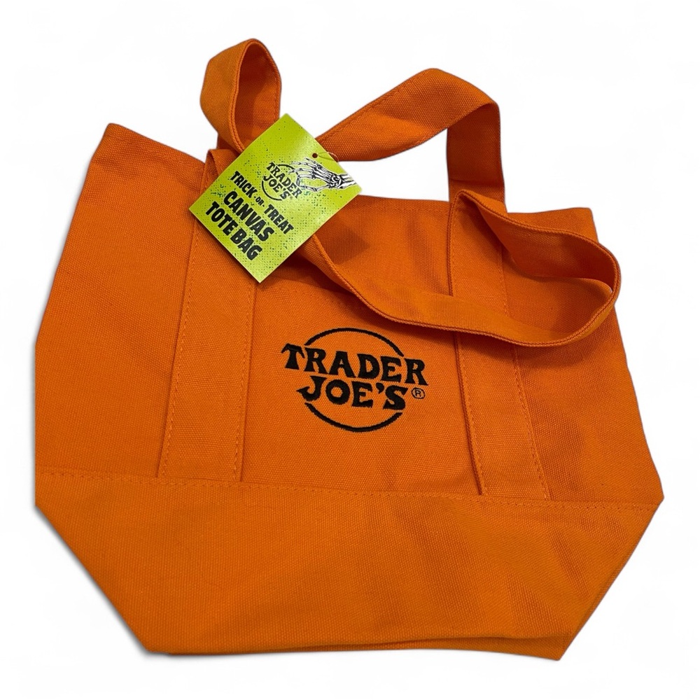 Trader Joe's Orange Tote Bag